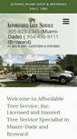 Mobile Screenshot of affordabletreeserviceinc.com